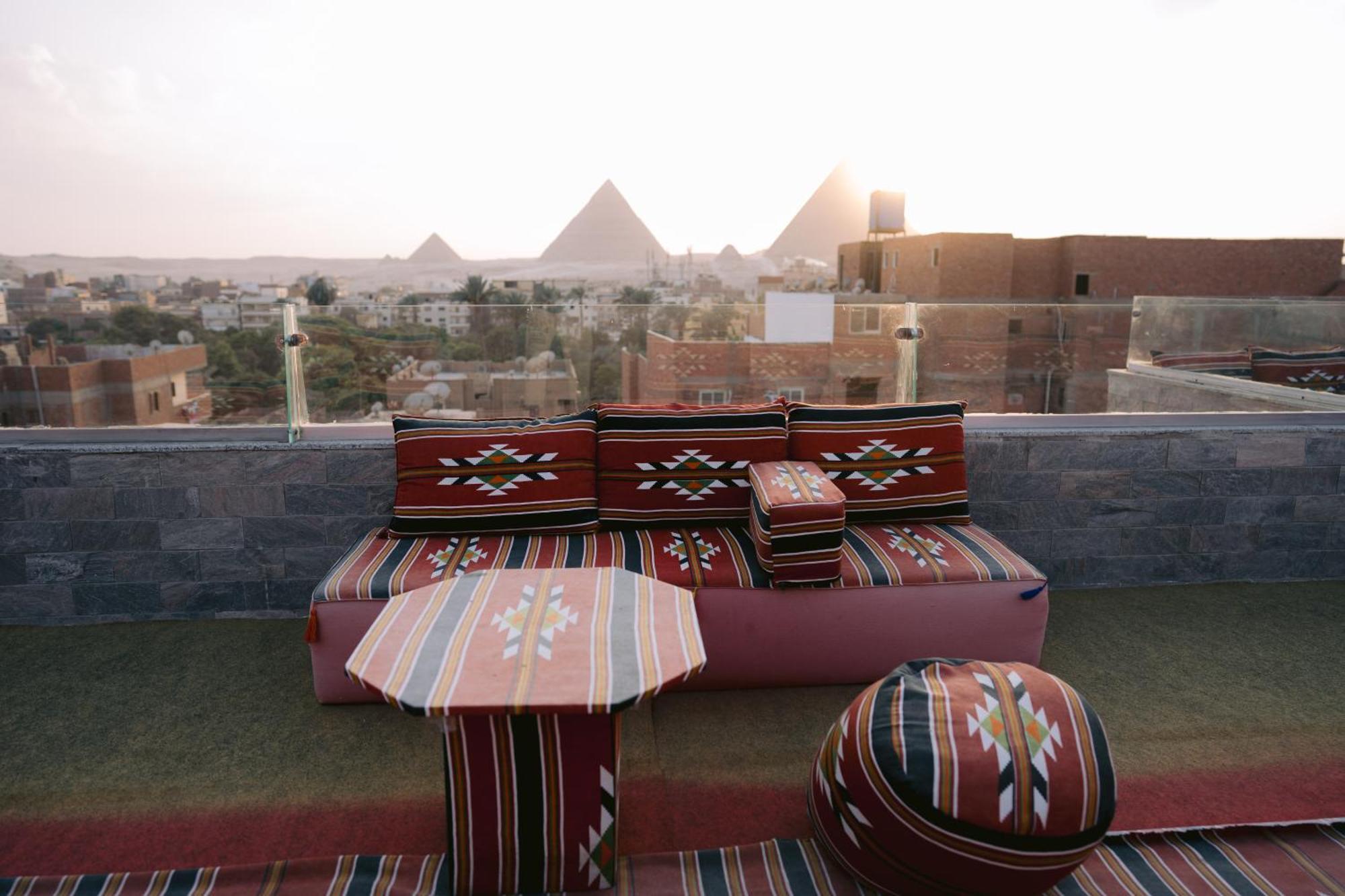 Tuya Pyramids Inn Kafrat al Jabal Экстерьер фото