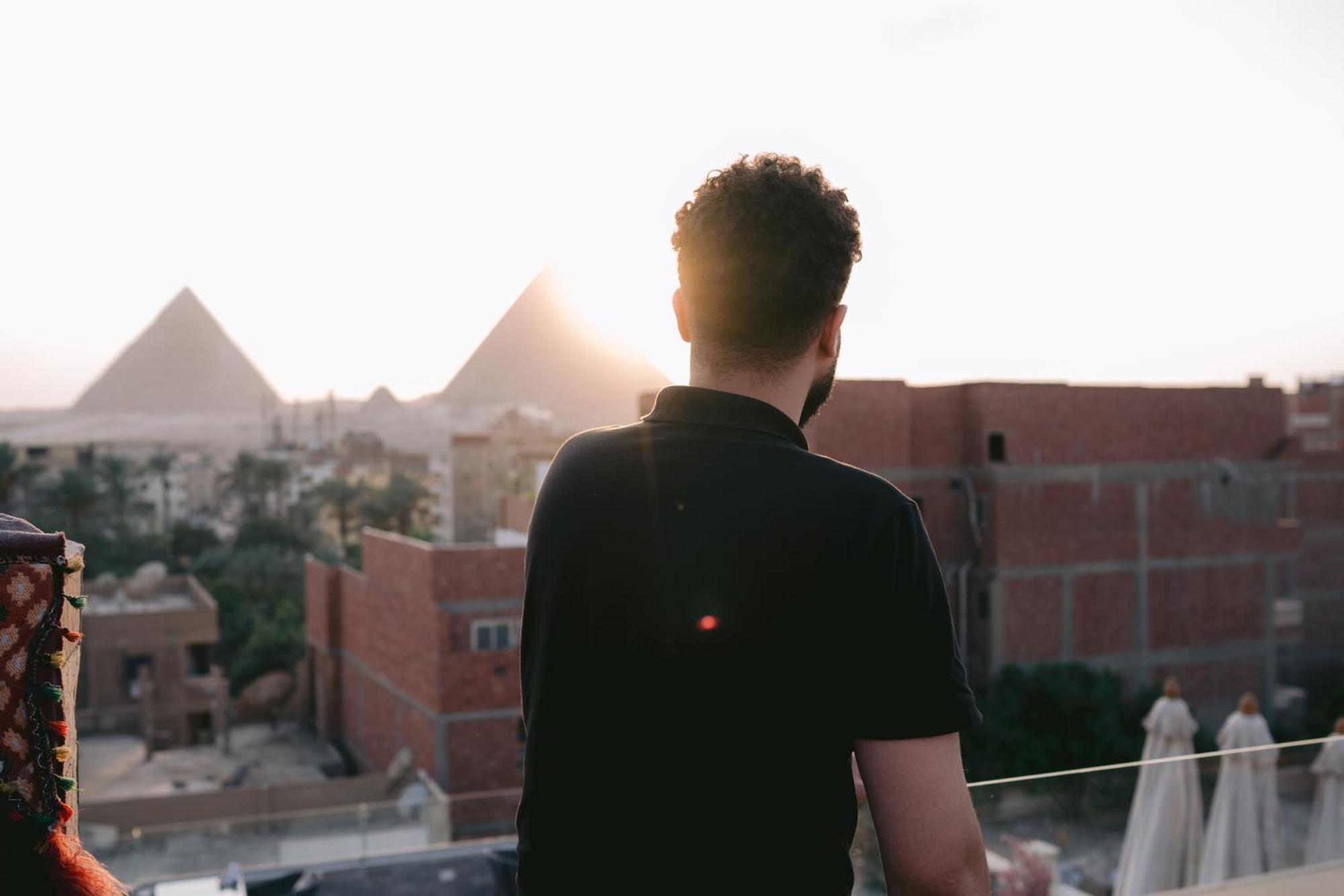 Tuya Pyramids Inn Kafrat al Jabal Экстерьер фото