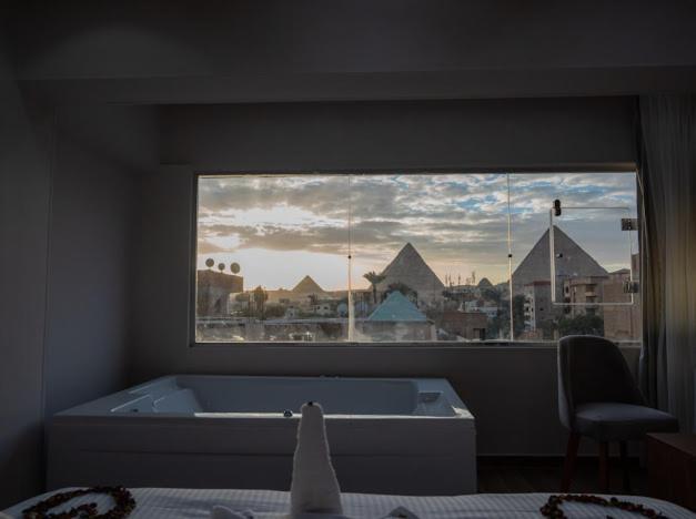 Tuya Pyramids Inn Kafrat al Jabal Экстерьер фото